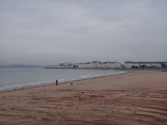 P2011DSC07291	Following the promenade west towards Exmouth.