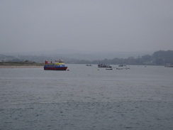 P2011DSC07304	The mouth of the River Exe.