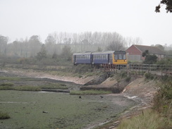 P2011DSC07337	A train on the Exmouth Branch.