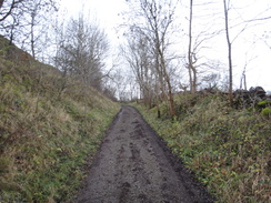 P2011DSC07607	Long Lane heading south towards the A6.