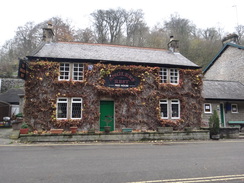 P2011DSC07647	The Anglers Rest in Miller's Dale.