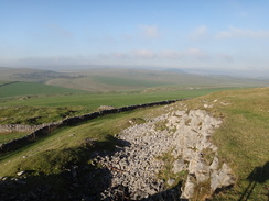 P2011DSC07727	Looking north from above the quarry near Cop Mine.