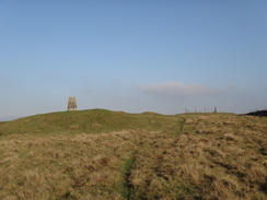 P2011DSC07742	Bradwell Moor trig pillar.