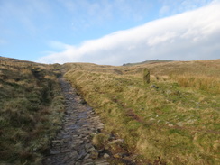 P2011DSC07852	Climbing up towards the Swine's Back.