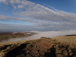 P2011DSC07932	The descent towards Mill Hill.