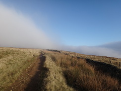 P2011DSC08046	The path near Rushup Edge.