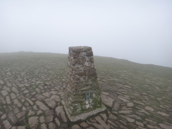 P2011DSC08064	Mam Tor trig pillar.