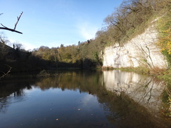 P2011DSC08351	The River Wye in Cressbrook.