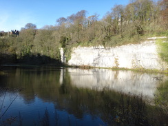 P2011DSC08354	The River Wye in Cressbrook.