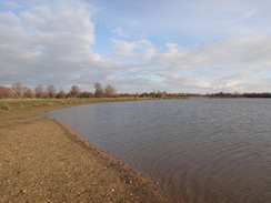 P2012DSC08755	One of the lakes on the floodplain to the south of Huntingdon.