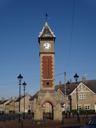 P2012DSC08877	Warboys clock tower.
