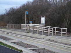 P2012DSC08981	A stop on the Guided Busway.