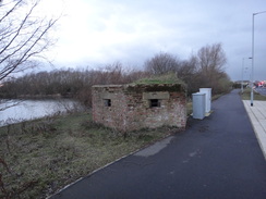 P2012DSC08998	An old pillbox at St Ives.