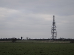 P2012DSC09033	The Over BT mast and windmill.