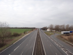 P2012DSC09097	Crossing the A14(T).