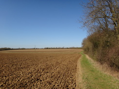 P2012DSC09332	Heading southeastwards towards Great Widgham Wood.