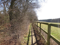 P2012DSC09333	Heading southeastwards towards Great Widgham Wood.