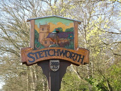P2012DSC09389	Stetchworth village sign.