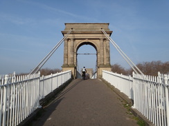 P2012DSC09457	Wilford Suspension Bridge.