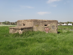 P2012DSC00263	An old pillbox on the flood plain.