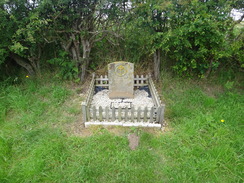 P2012DSC00807	A memorial to a crashed RAF plane crewon Waddling Lane.