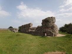 P2012DSC00880	The ruins of Burgh Castle.