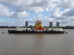 P2012DSC00961	Ernest Bevin - a Woolwich Ferry.