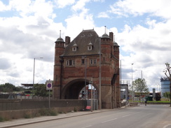 P2012DSC01030	An entrance to the original Blackwall Tunnel.