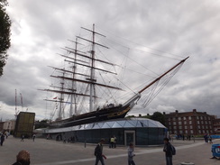 P2012DSC01054	The renovated Cutty Sark.