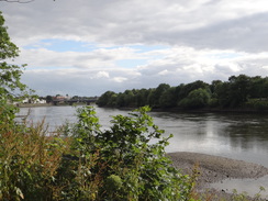 P2012DSC01310	The view towards Barnes Bridge.