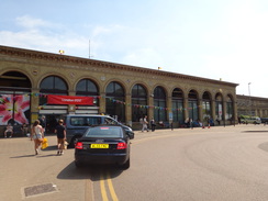 P2012DSC01465	Cambridge railway station.