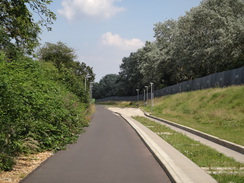 P2012DSC01479	The Busway near Trumpington.