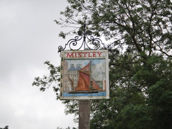 P2012DSC01512	Mistley village sign.