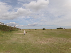 P2012DSC01783	Following the trail towards Benacre Ness.