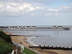 P2012DSC01854	The view back towards Southwold Pier.