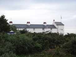 P2012DSC01976	The coastguard cottages on Dunwich Heath.