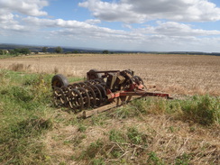 P2012DSC02588	Farm machinery to the southwest of Cold Kirby.