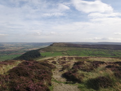 P2012DSC02790	The view from Cringle Moor towards the next hill.