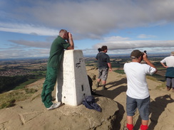 P2012DSC02895	Roseberry Topping summit.