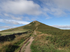 P2012DSC02920	The view back up Roseberry Topping. 