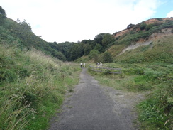 P2012DSC03161	Following the old railwayu line towards Sandsend.