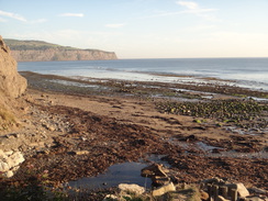 P2012DSC03293	The beach by Stoupe Beck.