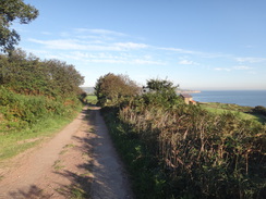 P2012DSC03301	The climb up towards Ravenscar.