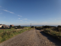 P2012DSC03309	An unopened road in Ravenscar.