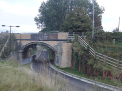 P2012DSC03581	The bridge near Trumpington park and ride.