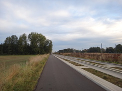 P2012DSC03590	Following the Busway into Cambridge.