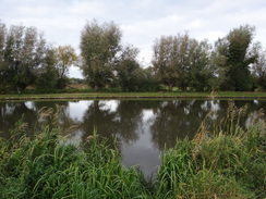 P2012DSC03637	The Cam to the south of Baits Bite Lock.