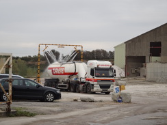 P2012DSC03722	A lorry being washed.