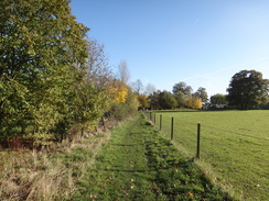 P2012DSC03851	The path leading east from Greensted.