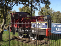 P2012DSC03860	A locomotive at Epping station.